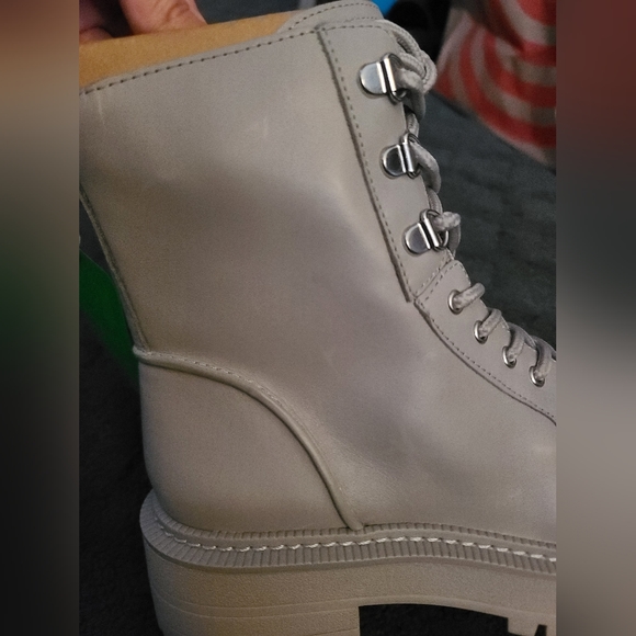 Platform Combat Lace-up Boots - Picture 13 of 15